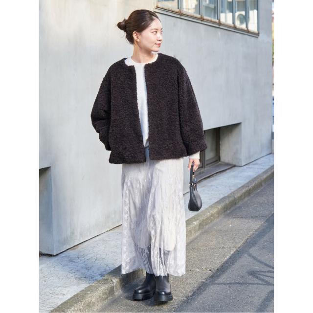 イエナ（IENA）/《追加》トリミングレーススカート