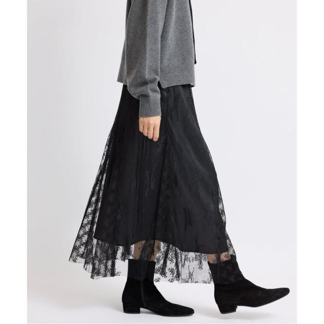 イエナ（IENA）/《追加》トリミングレーススカート