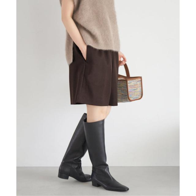 イエナ（IENA）/《追加3》ウォッシャブルウールショートパンツ