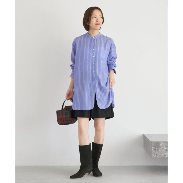 イエナ（IENA）/《追加3》ウォッシャブルウールショートパンツ