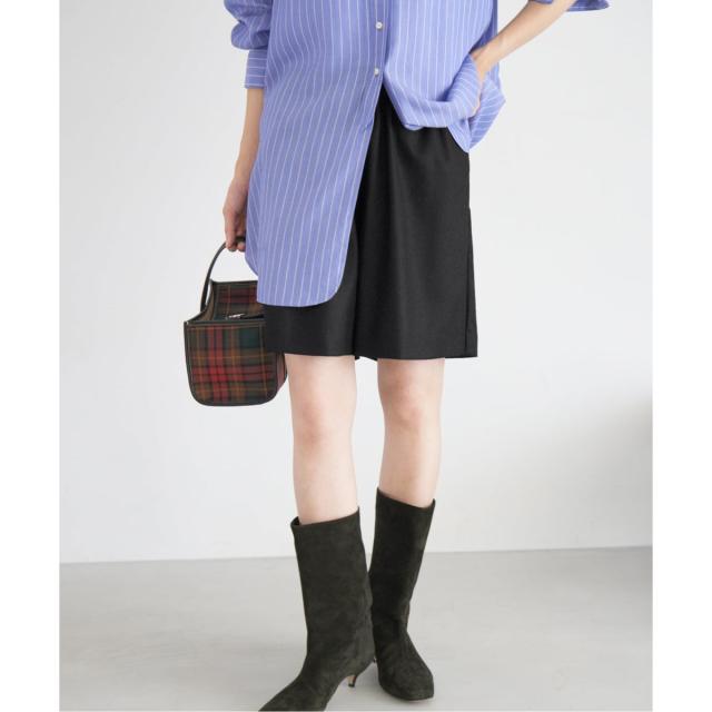 イエナ（IENA）/《追加3》ウォッシャブルウールショートパンツ