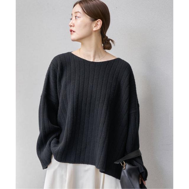 IENA イエナ ワイドリブボートプルオーバー ワイドリブボートプルオーバー（ニット／セーター）｜IENA（イエナ）の