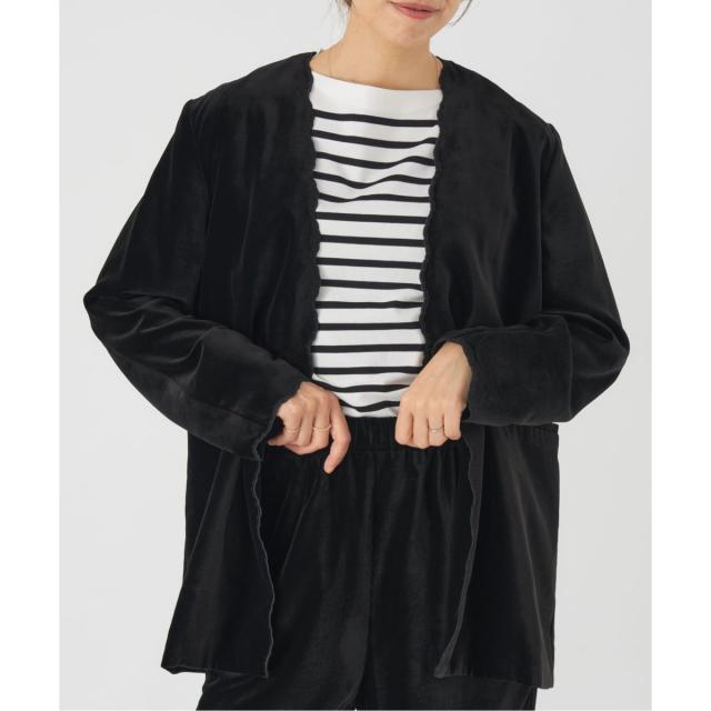 イエナ（IENA）/スカラップドベルベットジャケットの通販はau PAY