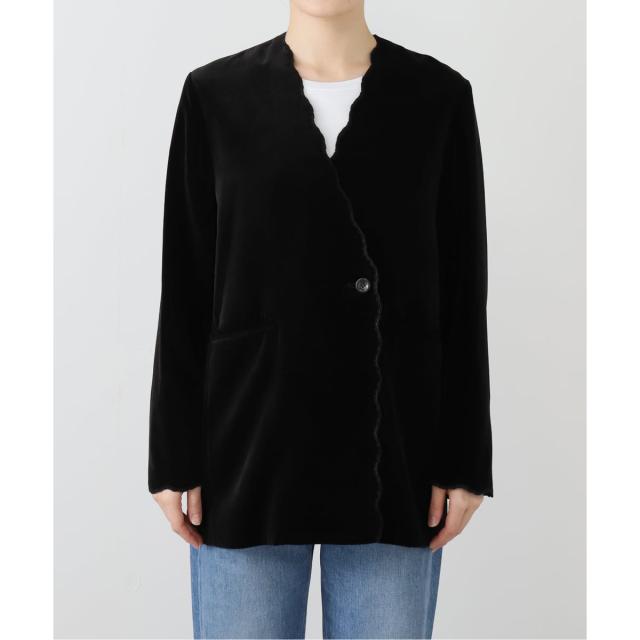 イエナ（IENA）/スカラップドベルベットジャケットの通販はau PAY