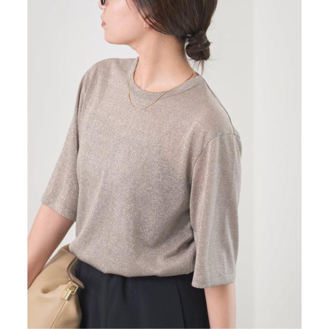 イエナ（IENA）/《追加》ラメ Tシャツ