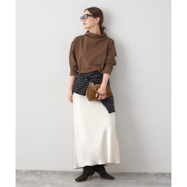 イエナ（IENA）/《追加14》ダブルサテンスカート