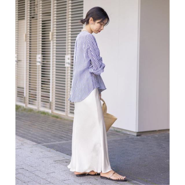 イエナ（IENA）/《追加14》ダブルサテンスカート