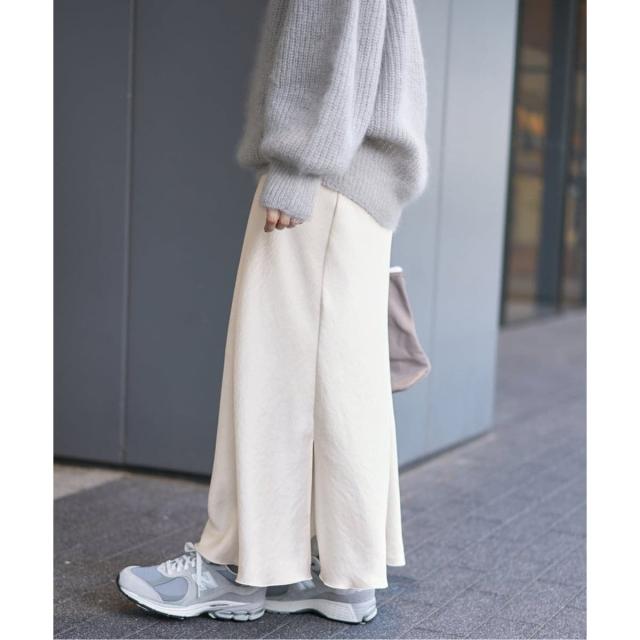 イエナ（IENA）/《追加14》ダブルサテンスカート