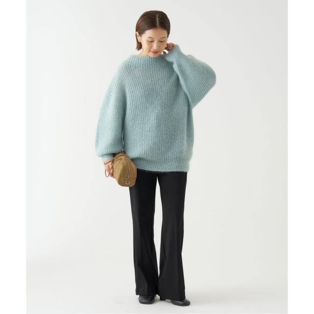 イエナ（IENA）/《追加2》ウォッシャブル 裏起毛セミフレアパンツ