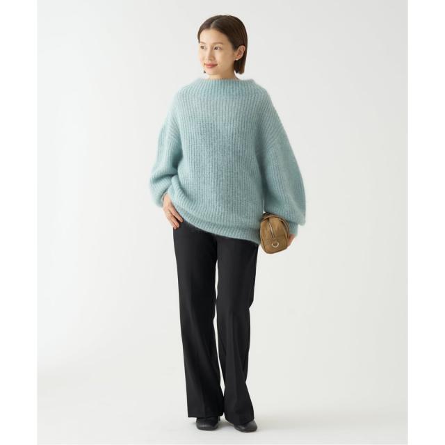 イエナ（IENA）/《追加2》ウォッシャブル 裏起毛セミフレアパンツ