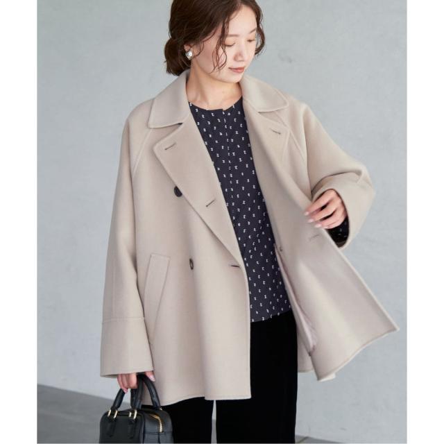 イエナ（IENA）/《WEB限定/追加2》スーパー160ダブルフェイスショートコート