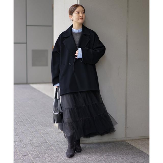 イエナ（IENA）/《WEB限定/追加2》スーパー160ダブルフェイスショートコート