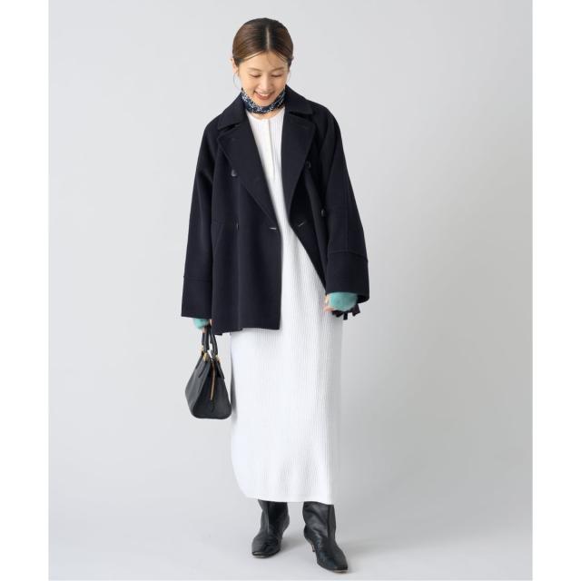 イエナ（IENA）/《WEB限定/追加2》スーパー160ダブルフェイスショートコート