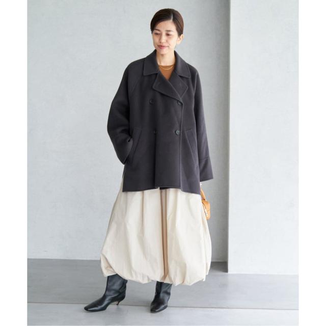 イエナ（IENA）/《WEB限定/追加2》スーパー160ダブルフェイスショートコート