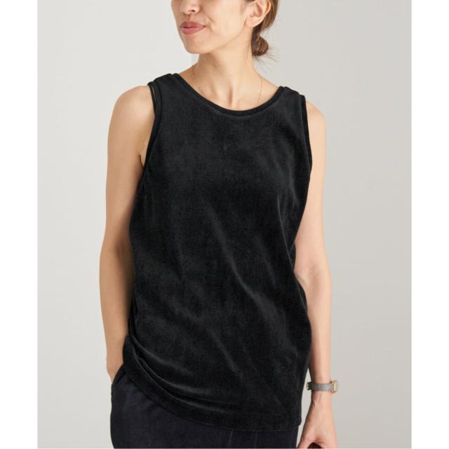 イエナ（IENA）/Maison IENAベロアタンクトップ