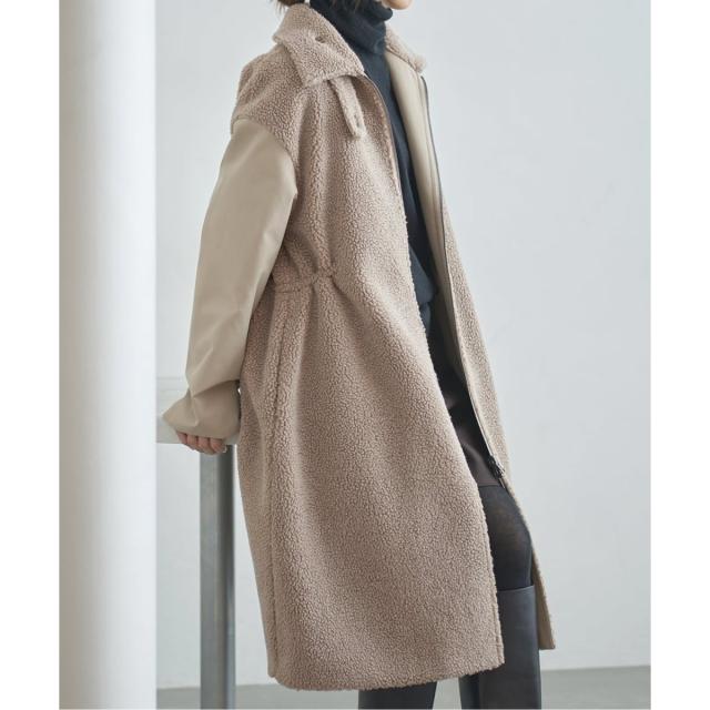 イエナ（IENA）/VACHEMENT/ヴァシュモン 別注 リバーシブルボアコート