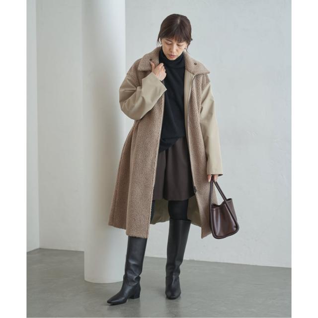 イエナ（IENA）/VACHEMENT/ヴァシュモン 別注 リバーシブルボアコート