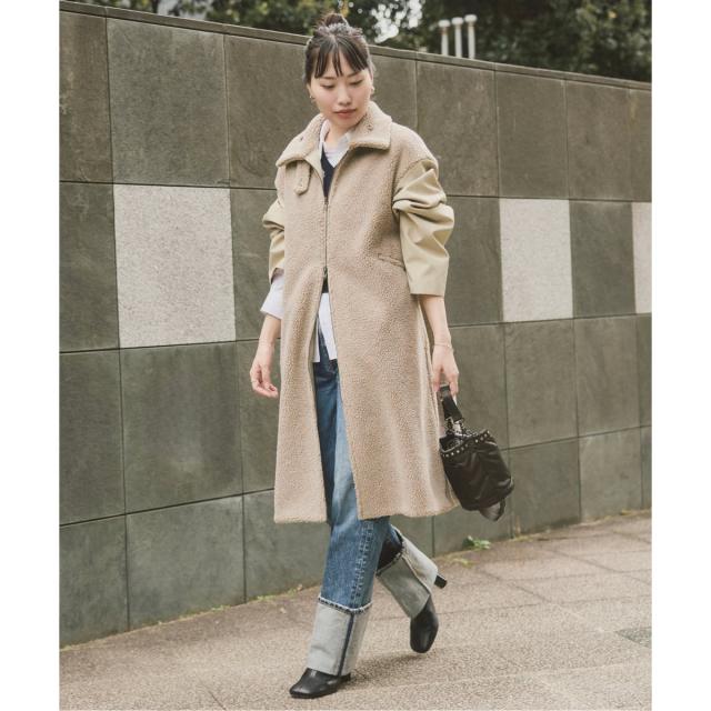 イエナ（IENA）/VACHEMENT/ヴァシュモン 別注 リバーシブルボアコート