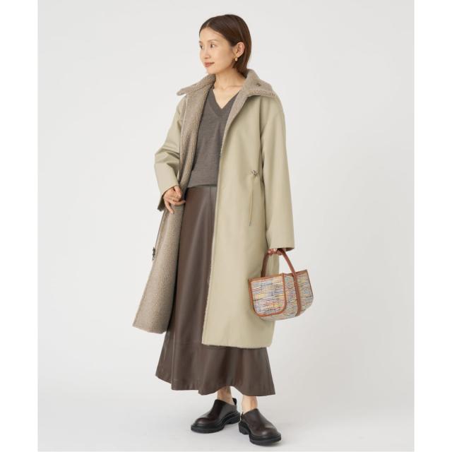 イエナ（IENA）/VACHEMENT/ヴァシュモン 別注 リバーシブルボアコート