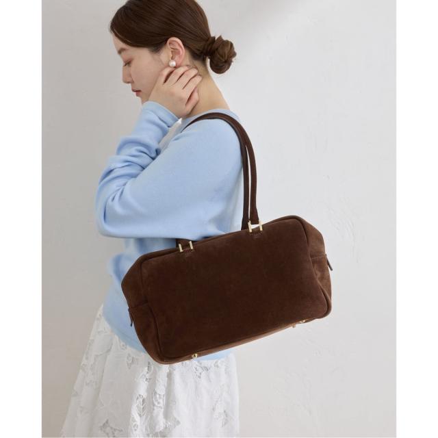 イエナ（IENA）/《追加》Manuel MILANO/マニュエルミラノ SUEDE BOSTON スエードボストンバッ
