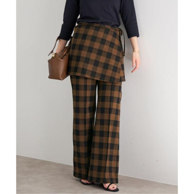 イエナ（IENA）/CURRENTAGE/カレンテージ チェック2wayパンツ EX A2551UP 402