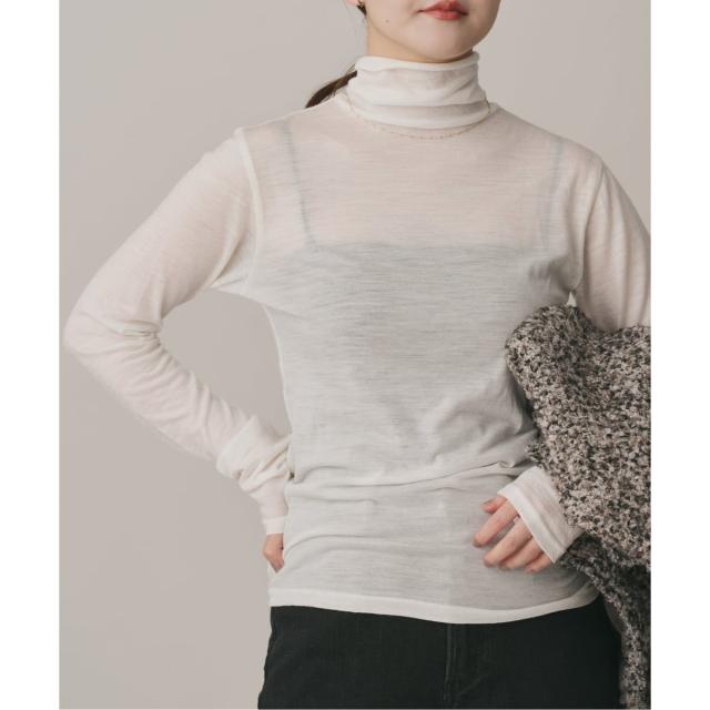 イエナ（IENA）/《追加》Super120’s ウールタートルプルオーバー