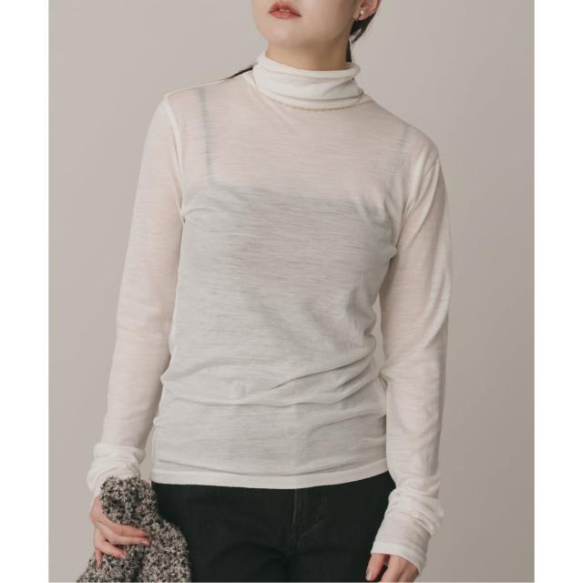 イエナ（IENA）/《追加》Super120’s ウールタートルプルオーバー