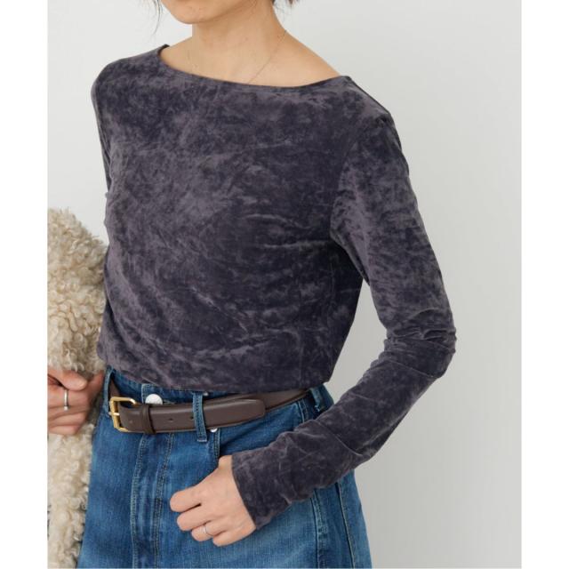 イエナ（IENA）/クラッシュベロアプルオーバー