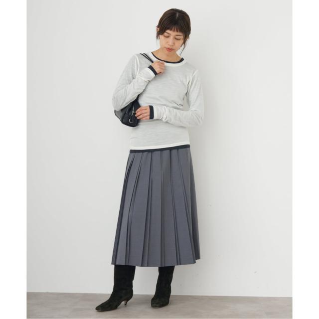 イエナ（IENA）/《追加》Super120’sウールクルーネックプルオーバー