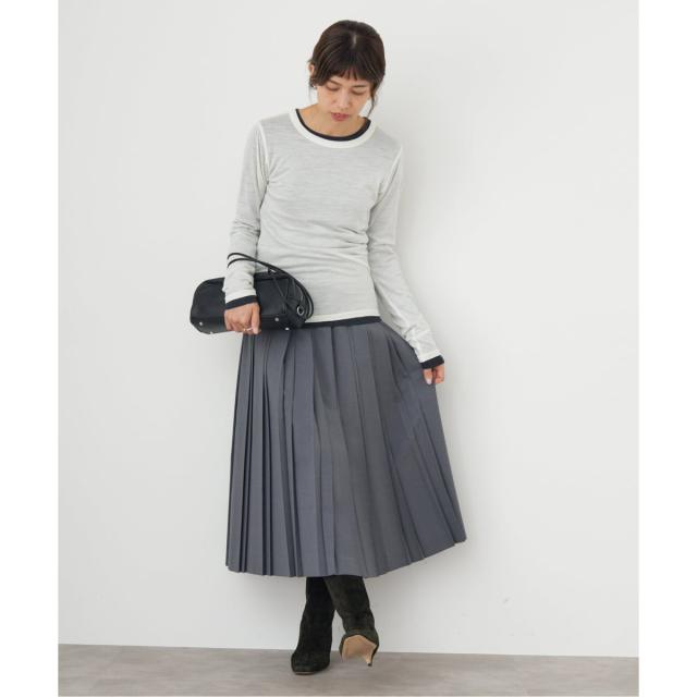 イエナ（IENA）/《追加》Super120’sウールクルーネックプルオーバー