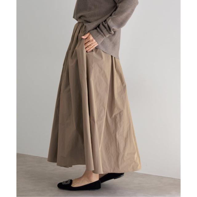 イエナ（IENA）/《追加2・一部店舗限定》タフタフレアスカート