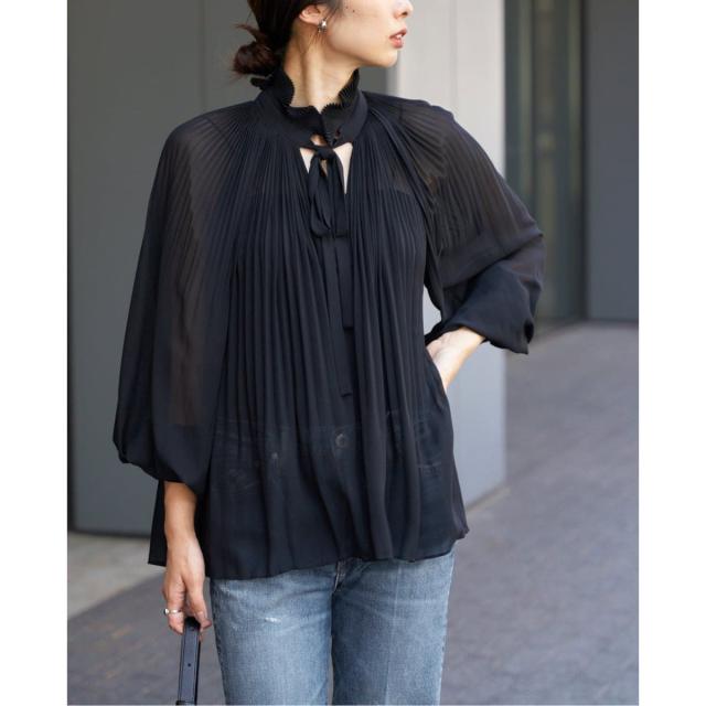 イエナ（IENA）/L’UNE/リュンヌ CHIFFON BL ブラウス