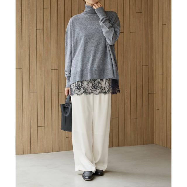 イエナ（IENA）/《追加》ダブルサテンイージーパンツ