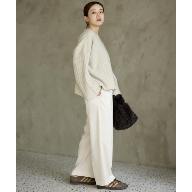 イエナ（IENA）/《追加》ダブルサテンイージーパンツ