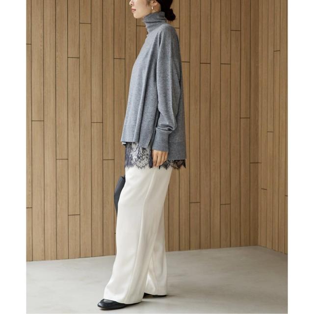 イエナ（IENA）/《追加》ダブルサテンイージーパンツ