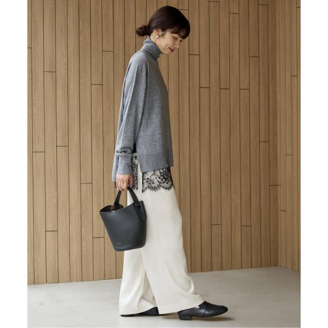 イエナ（IENA）/《追加》ダブルサテンイージーパンツ