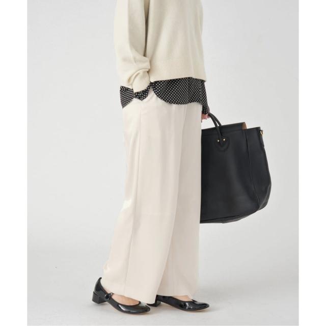 イエナ（IENA）/《追加》ダブルサテンイージーパンツ