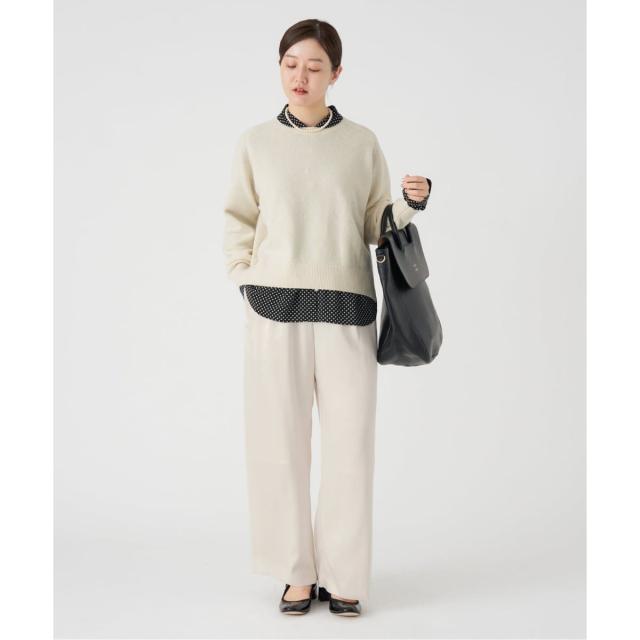 イエナ（IENA）/《追加》ダブルサテンイージーパンツ