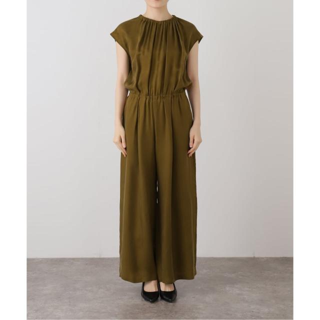 イエナ（IENA）/ギャザーネックオールインワン