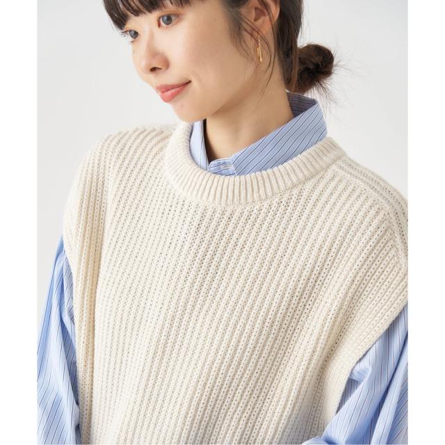 イエナ（IENA）/バルーンコットン畦ベストの通販はau PAY マーケット