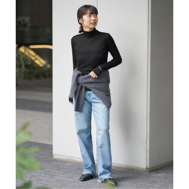 イエナ（IENA）/《追加2》リヨセルカシミヤタートルネック
