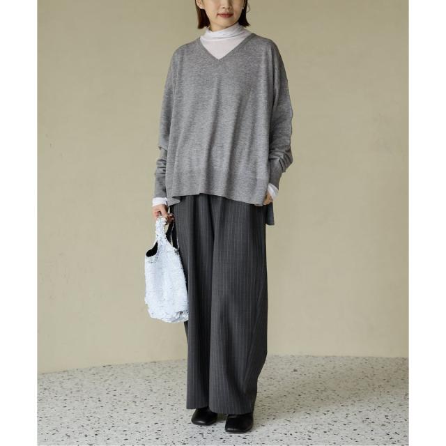 イエナ（IENA）/《追加2》リヨセルカシミヤタートルネック