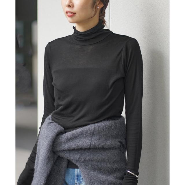 イエナ（IENA）/《追加2》リヨセルカシミヤタートルネック