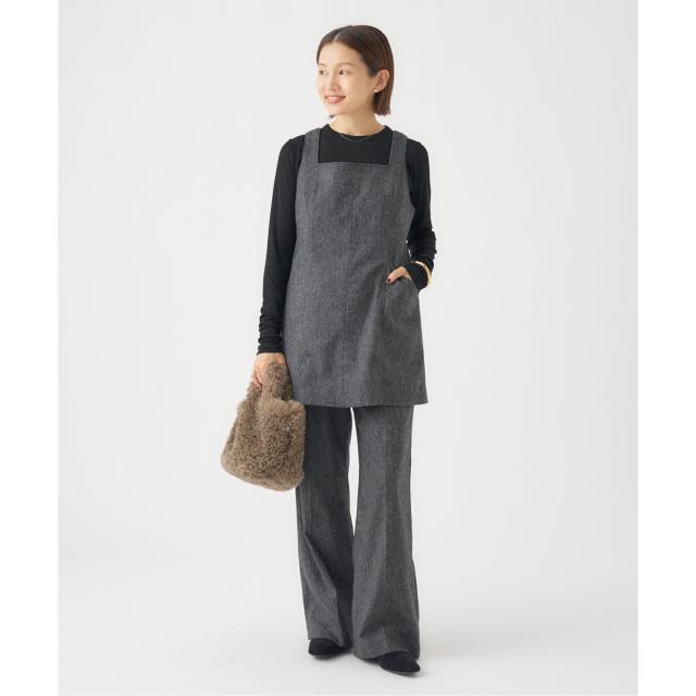 イエナ（IENA）/《追加2》リヨセルカシミヤロングTシャツ