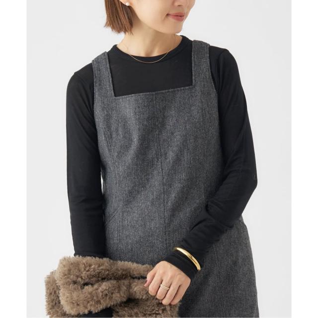 イエナ（IENA）/《追加2》リヨセルカシミヤロングTシャツ