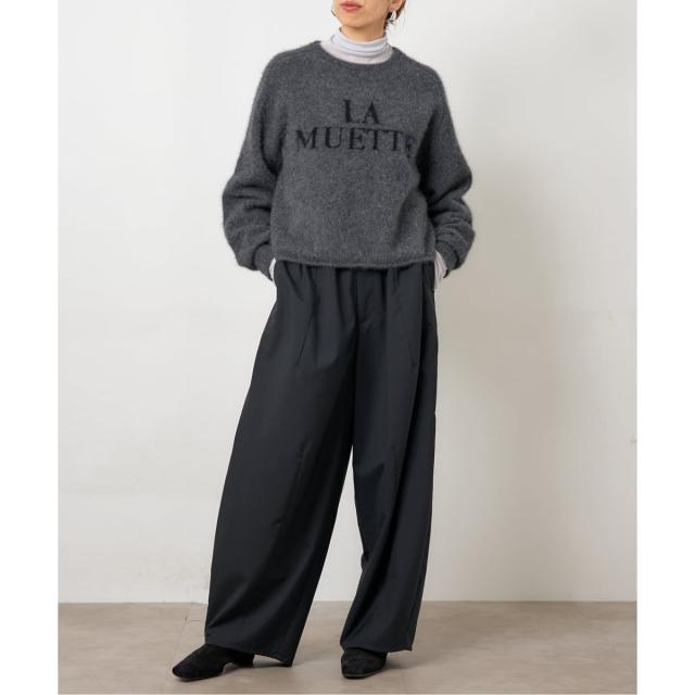 イエナ（IENA）/フォックス混LA MUETTE ロゴニットの通販はau PAY