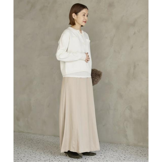 イエナ（IENA）/《追加》スーパーファインスムースクルーカーディガン