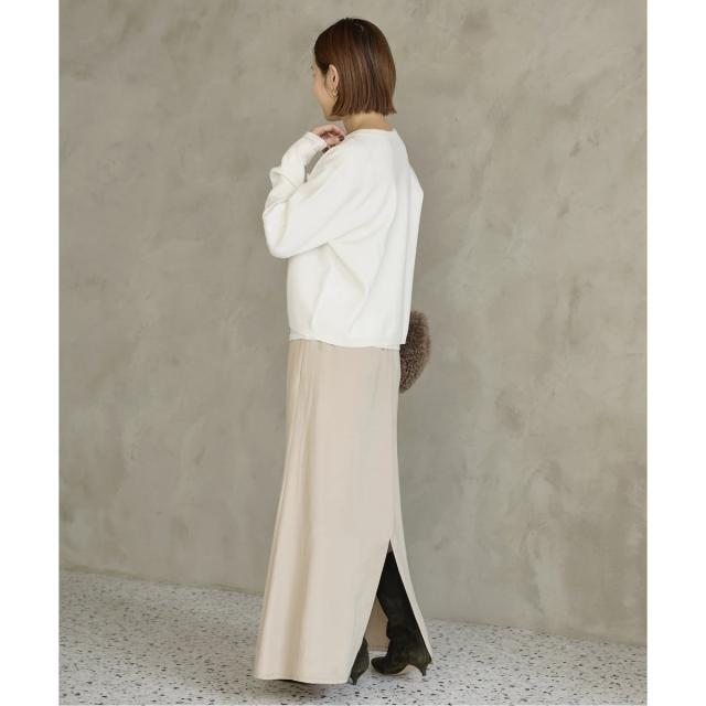 イエナ（IENA）/《追加》スーパーファインスムースクルーカーディガン