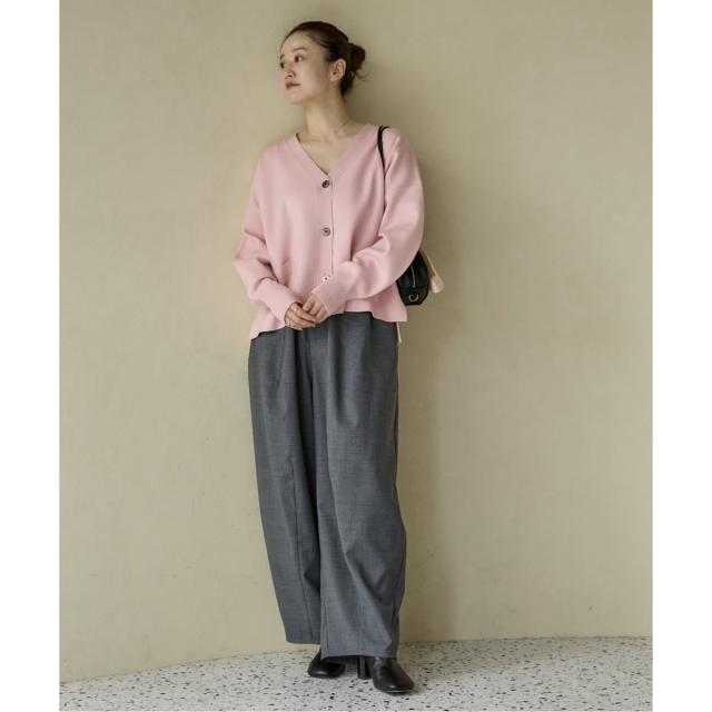 イエナ（IENA）/《追加4》スーパーファインスムース ショートカーディガン