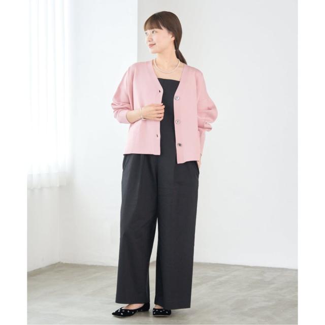 イエナ（IENA）/《追加4》スーパーファインスムース ショートカーディガン